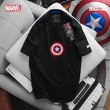 Áo Thun Nam ICONDENIM Marvel Captain Vibranium Shield