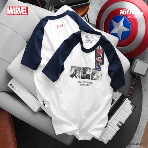 Áo Thun Nam ICONDENIM Marvel Captain Sam Wilson