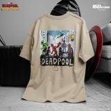 Áo Thun Nam ICONDENIM ft MARVEL Deadpool The Mercenary