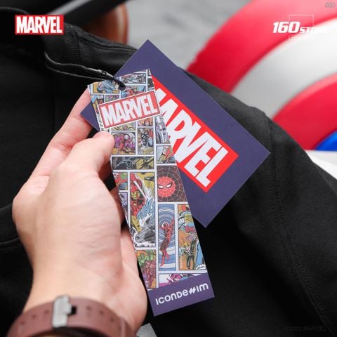 Áo thun Nam ICONDENIM ft MARVEL ICON LOGO