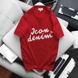 Áo Thun Nam ICONDENIM Hand-Draw Chain Stitch