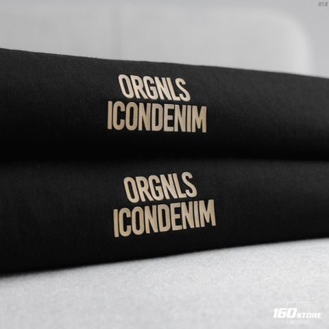 Áo Thun Nam ICONDENIM Patterned heat-embossed ID