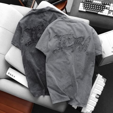 Áo Thun Nam ICONDENIM Textile Applique ICDN