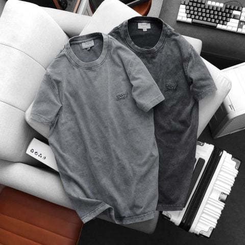 Áo Thun Nam ICONDENIM Textile Applique ICDN