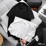 Áo Thun Nam Trơn Cotton Lụa 4 Chiều