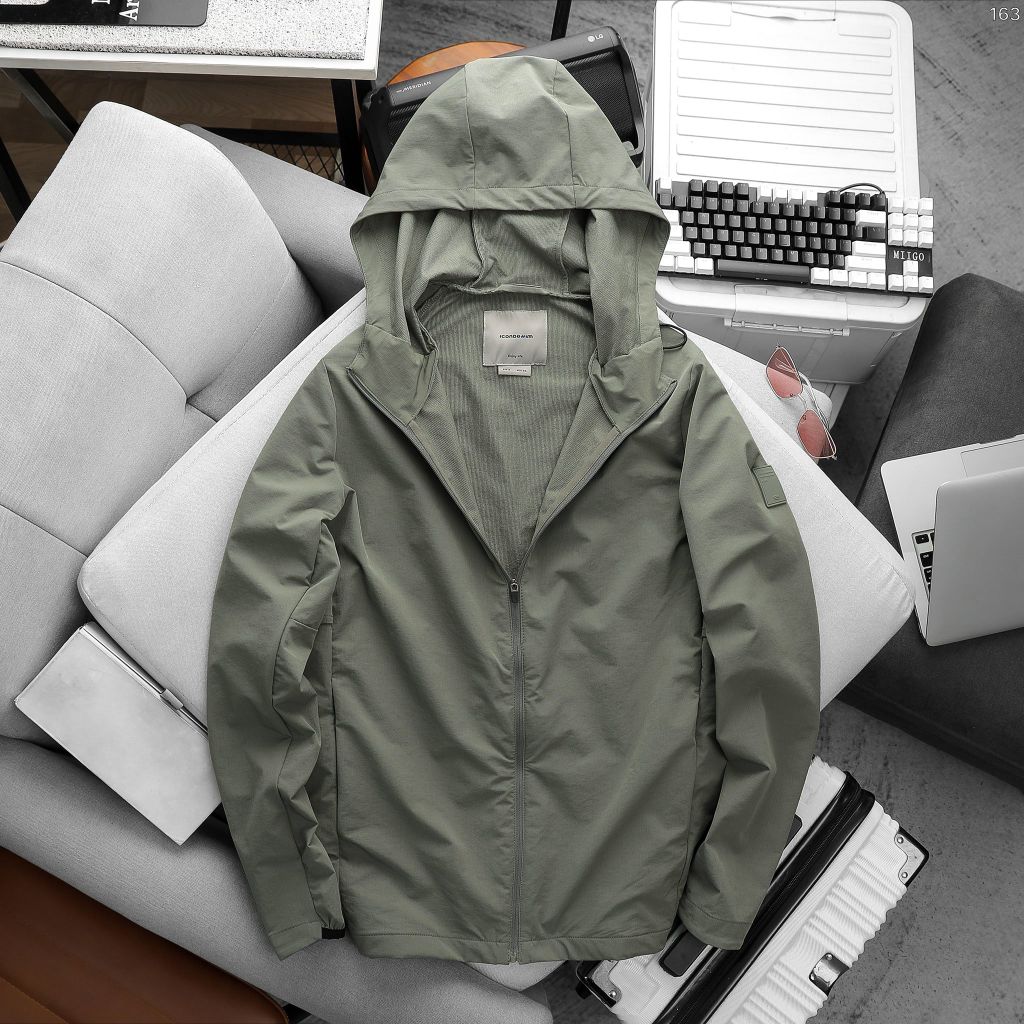 Áo Khoác Dù Nam ICONDENIM Breathable Windbreaker