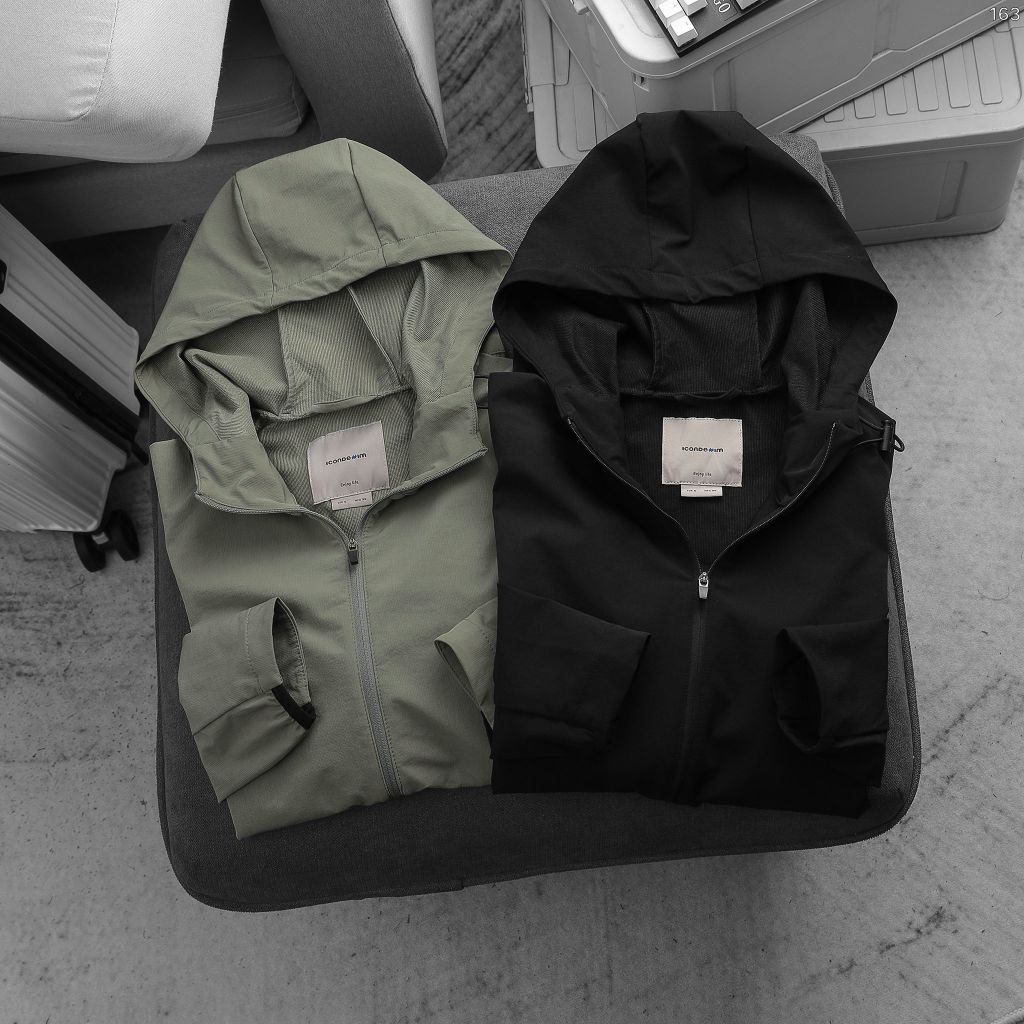 Áo Khoác Dù Nam ICONDENIM Breathable Windbreaker