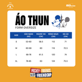 Áo Thun Nam ICONDENIM Mickey & Friends Realized Dream Form Oversize