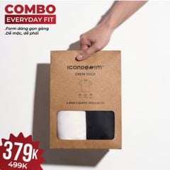 Combo 2 Áo Thun ICONDENIM EveryDay Fit