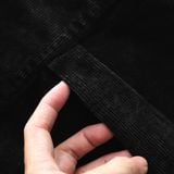 Áo Khoác Nhung Tăm ICONDENIM Black Wash