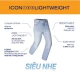 Quần Jean Nam ICON105 Lightweight™ Straight Fit Raw Indigo