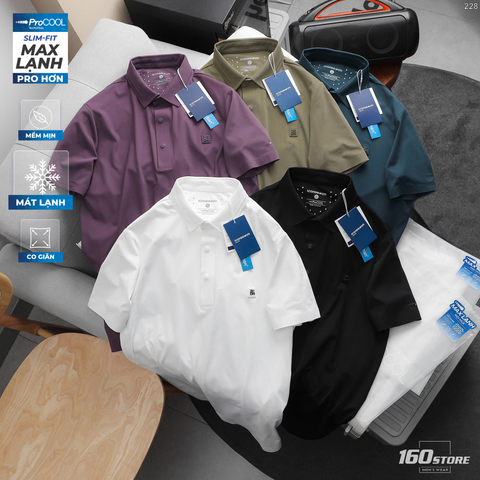 Áo Polo Nam ProCOOL New Gen Seam Sealing Form Slim Fit