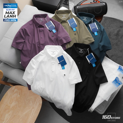 Áo Polo Nam ProCOOL New Gen Seam Sealing Form Slim Fit