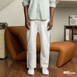 Quần Kaki Nam ICONDENIM Street-Style Logo Garment-Dyed Baggy