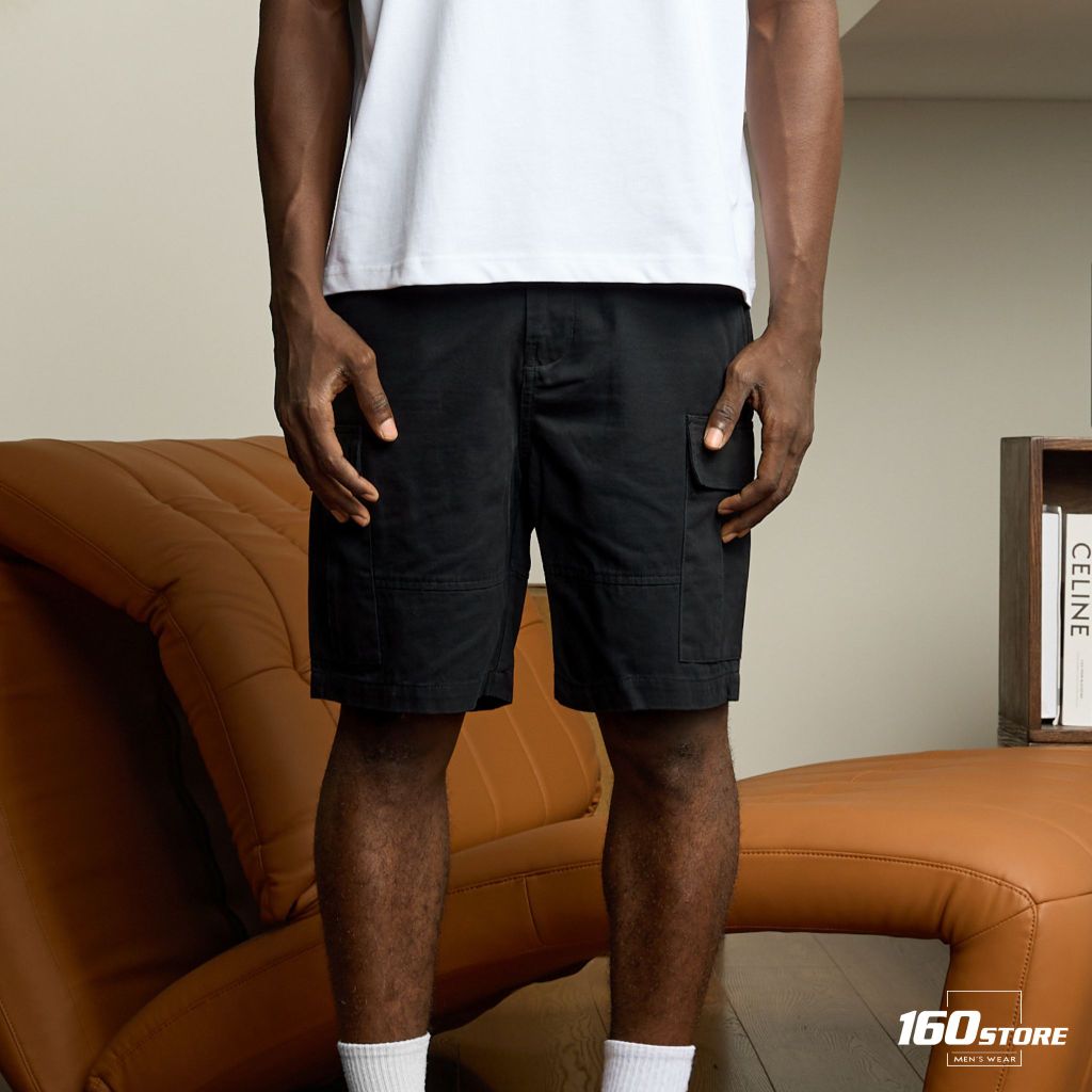 Quần Short Nam Khakis ICONDENIM Cargo Garment Dye