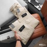 Quần Jean Nam ICONDENIM Beige Basic Straight