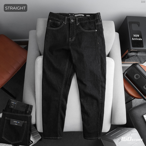 Quần Jean Nam ICONDENIM Straight Indigo Ridge