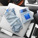 Quần Jean Nam ProCool ICONDENIM Bright Sky Blue – Form Slim