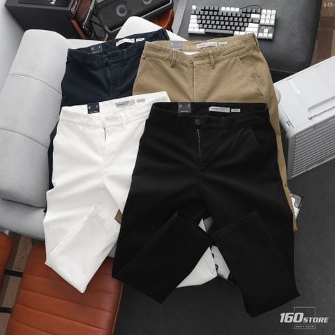 Quần Kaki Nam ICONDENIM DetailLine – Slim Straight