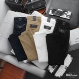 Quần Kaki Nam ICONDENIM DetailLine – Slim Straight