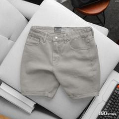 Quần Short Denim Nam ICONDENIM - Basic 5-Pocket Ripped Wash