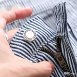 Quần Short Nam ICONDENIM Striped Utility Denim