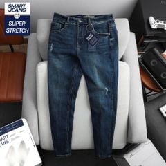 Quần Smart Jeans™ Nam ICONDENIM Printed Org-Blue Smart Fit