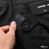 Quần Tây Nam ICONDENIM Classic Black - Form Slim