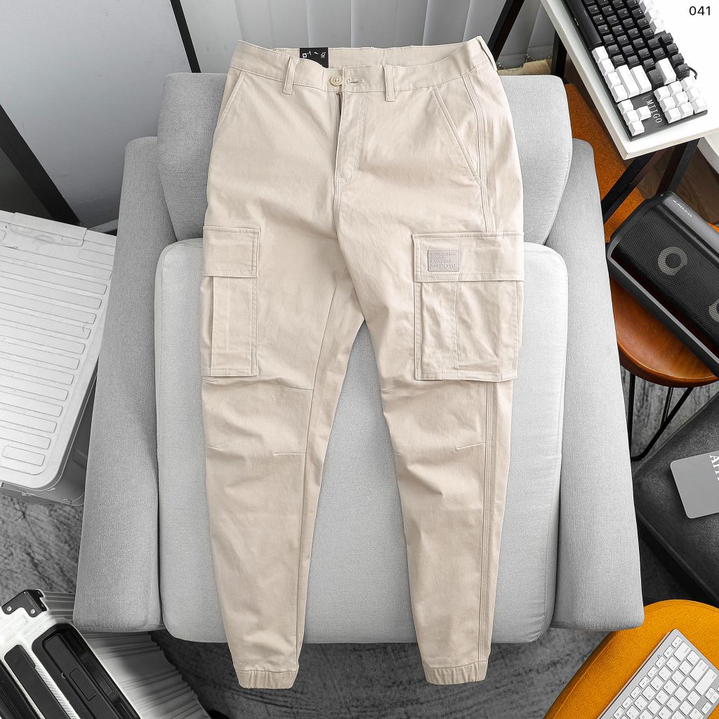 Quần Kaki Cargo Nam ICONDENIM Carrier