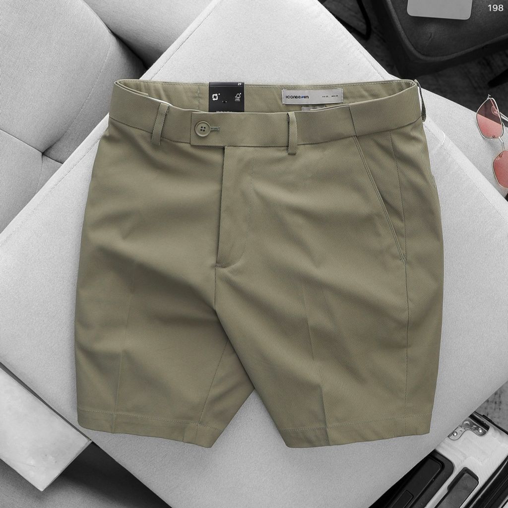 Quần Short Tây Nam ICONDENIM Comfort Waistband