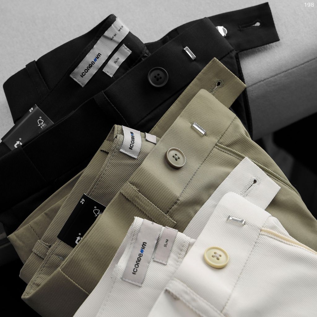 Quần Short Tây Nam ICONDENIM Comfort Waistband