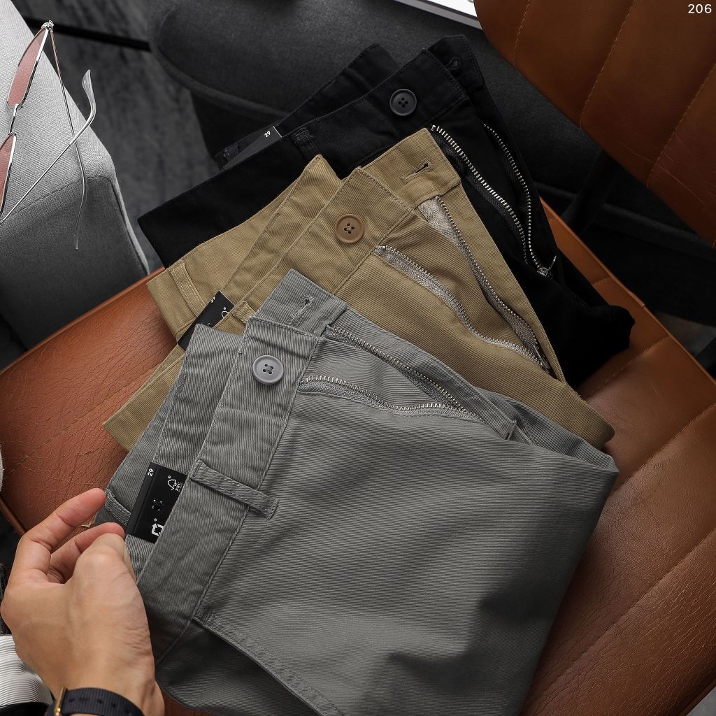 Quần Short Nam Kaki ICONDENIM Fundamental