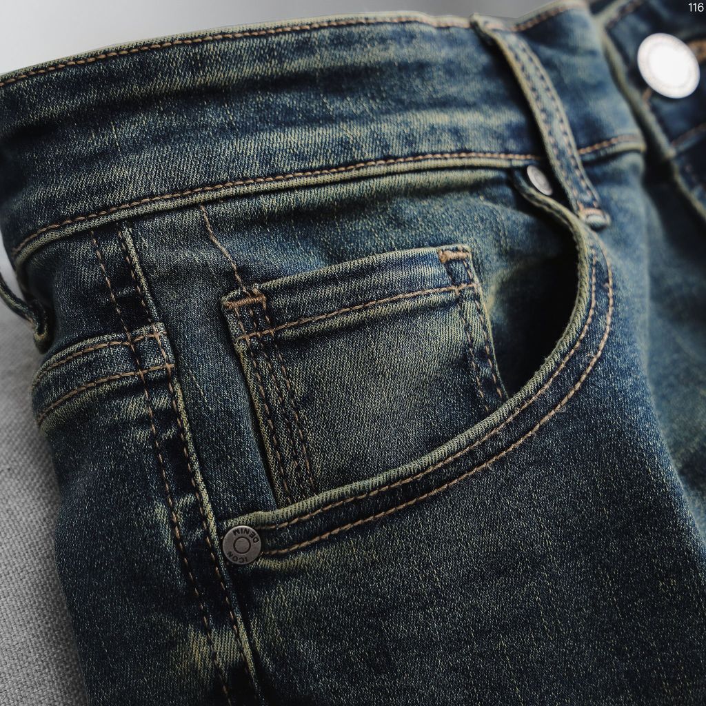 Quần Smart Jeans™ Nam ICONDENIM Org-Blue Faded Wash