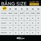 Quần Tây Nam ICONDENIM Sidetab Form Crop