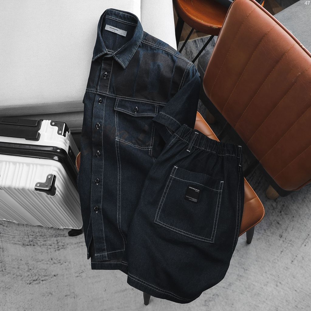 Set Đồ Nam ICONDENIM Denim Printed Sack Type
