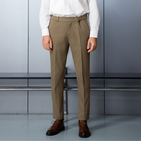 Quần Tây Nam Button Sidetab Form Slim