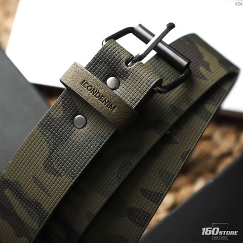 Thắt Lưng Nam ICONDENIM Camouflage Moss