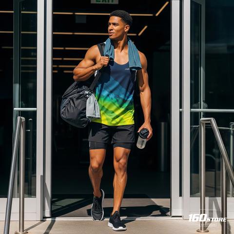 Áo Tanktop Nam RUNPOW In NatureStride Form Regular