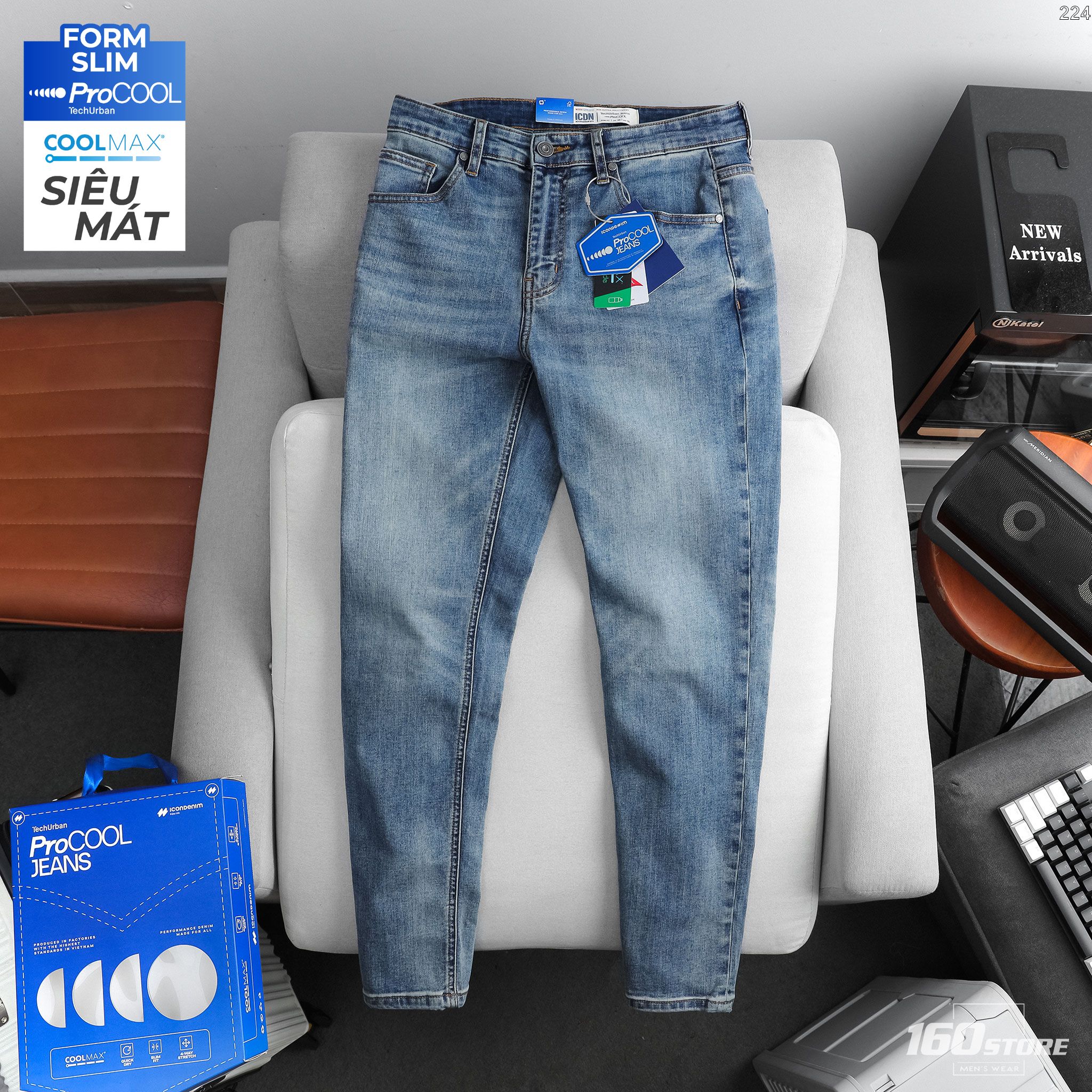 Quần Jean Cycle Jeans 2019 Quần Jean ProCOOL ICONDENIM CoolMax