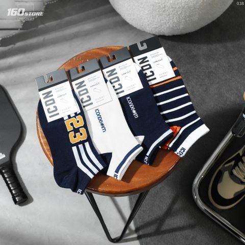 Vớ Low-Cut Nam ICONDENIM – Color Block