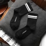 Vớ Mid-Crew Nam ICONDENIM – Black & White Collection
