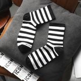 Vớ Mid-Crew Nam ICONDENIM – Black & White Collection