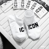Vớ Nam ICONDENIM Bold Logo ICDN Form No-Show