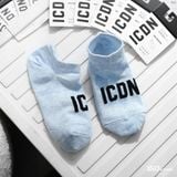 Vớ Nam ICONDENIM Bold Logo ICDN Form No-Show