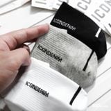 Vớ Nam ICONDENIM Bold Logo ICDN Form No-Show