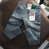 Quần Jeans ICONDENIM Mid Blue Wash Distressed