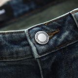 Quần Jean ICONDENIM Mid Blue Wash Distressed