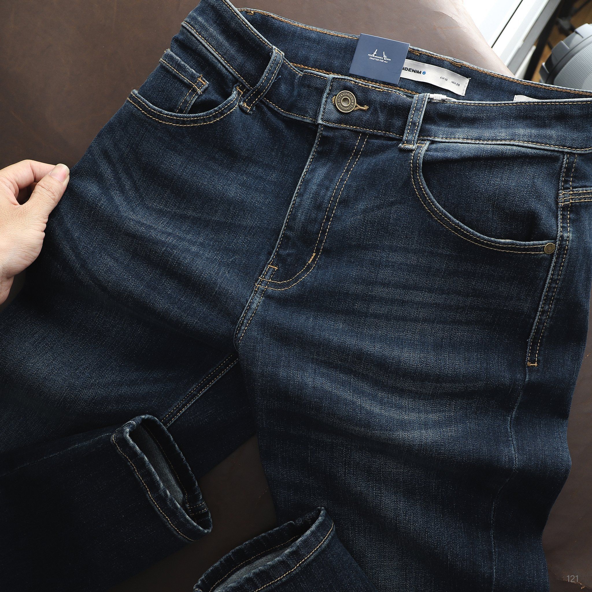 Quần Smart Jeans ICONDENIM Dark Blue Smart Fit