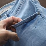 Quần Jean ICONDENIM Skinny Blue Wash Ripped