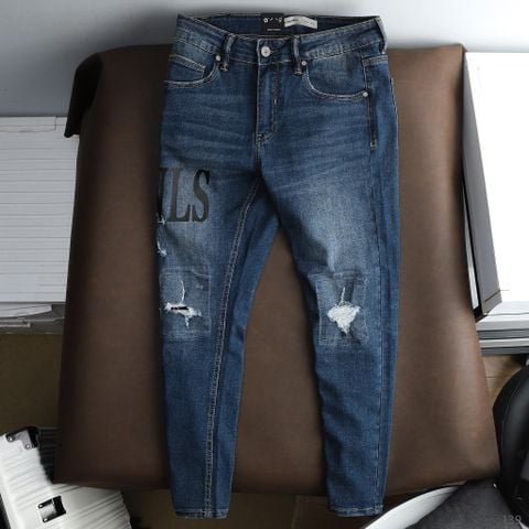 Quần Jean Nam ICONDENIM Skinny Wash W Orgnls Embroider